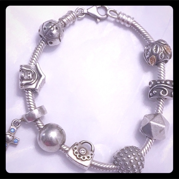 Pandora Jewelry - PANDORA authentic 6.5” Sterling 925 Charm Bracelet